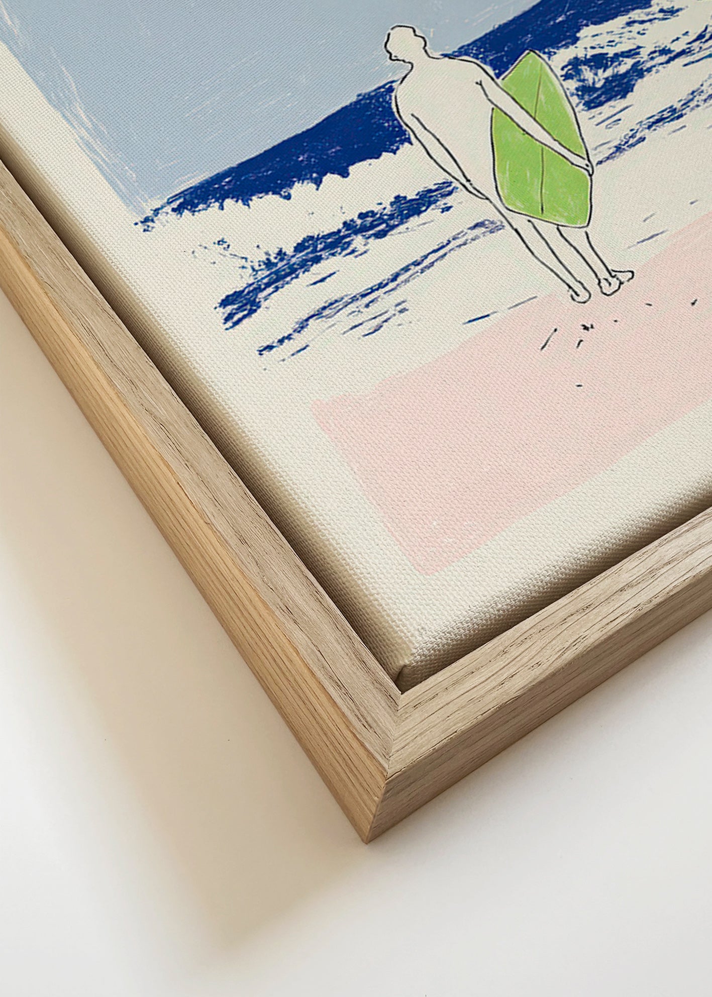 Surf-illustration minimal