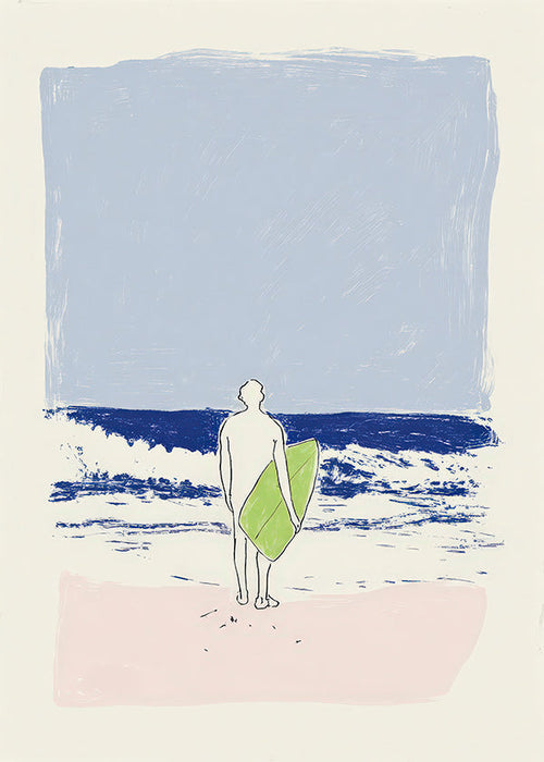 Surf-illustration minimal