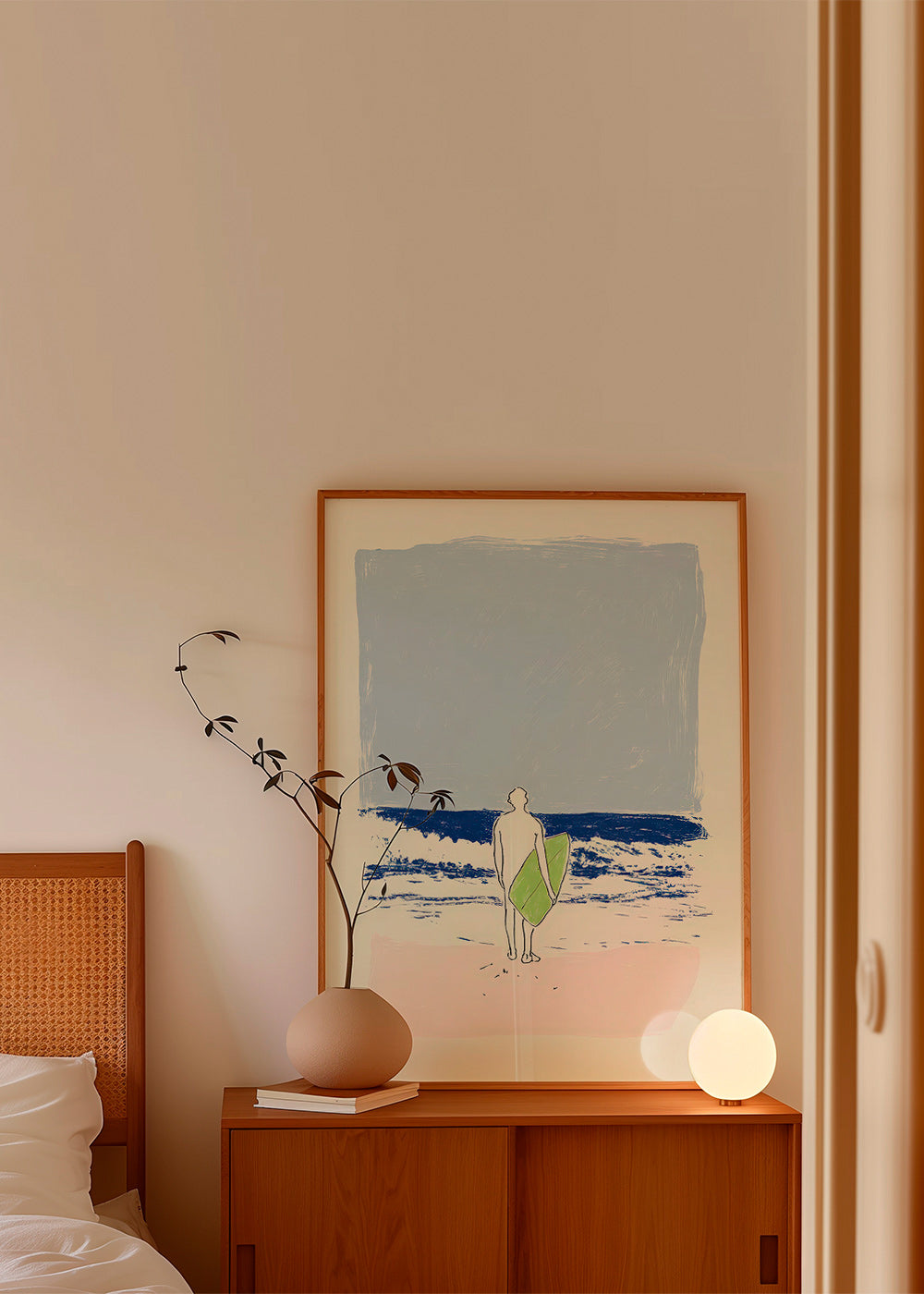 Surf-illustration minimal