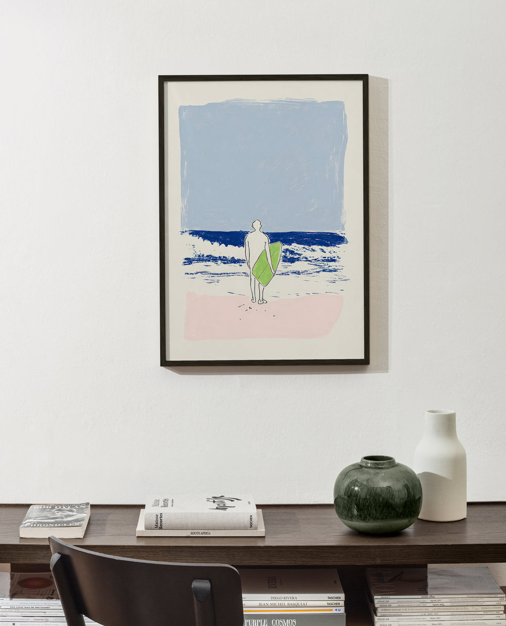 Surf-illustration minimal