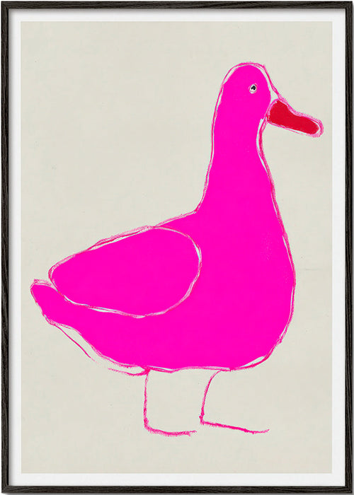 Plakat lyserød and