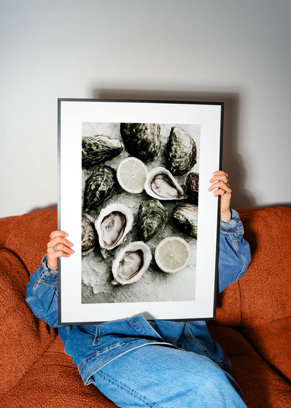 Køkkenkunst med østers og citron