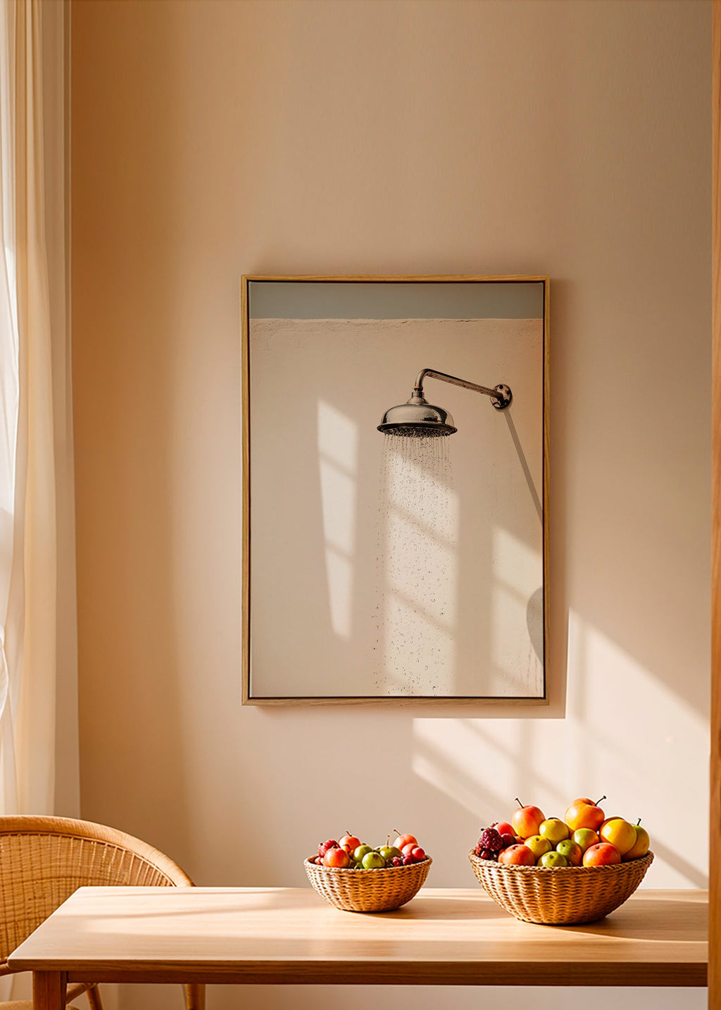 Fotografi af udendørs bruser