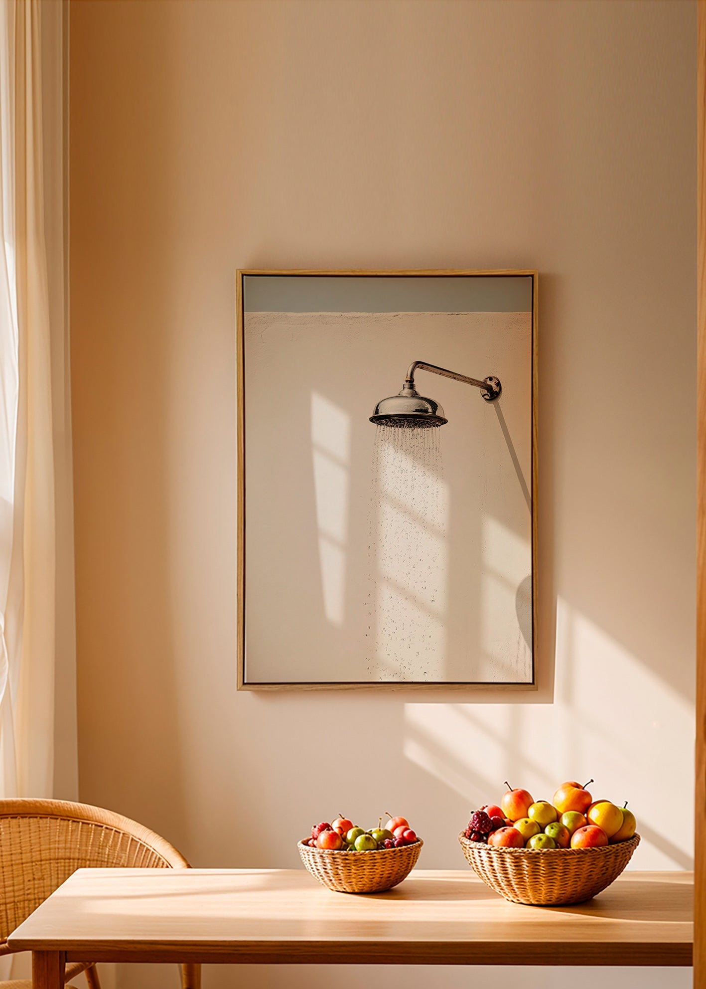 Fotografi af udendørs bruser