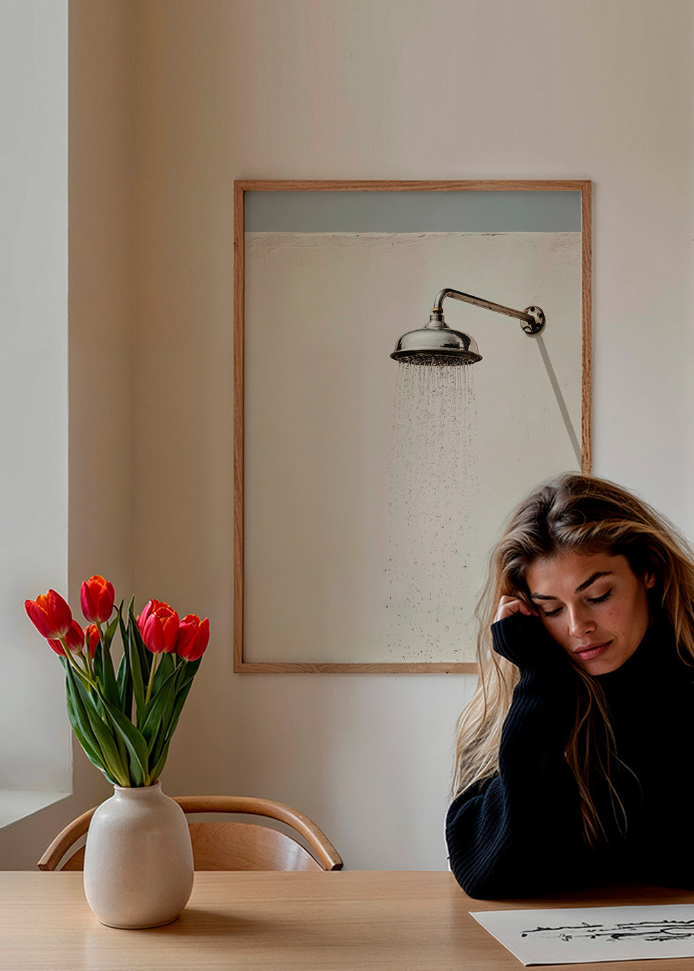 Fotografi af udendørs bruser