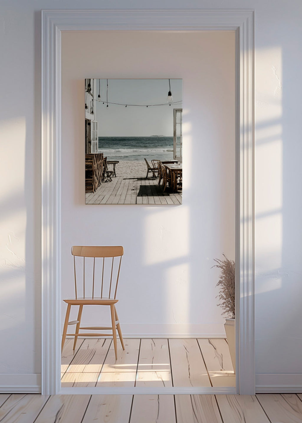 Landskabplakat åben terrasse