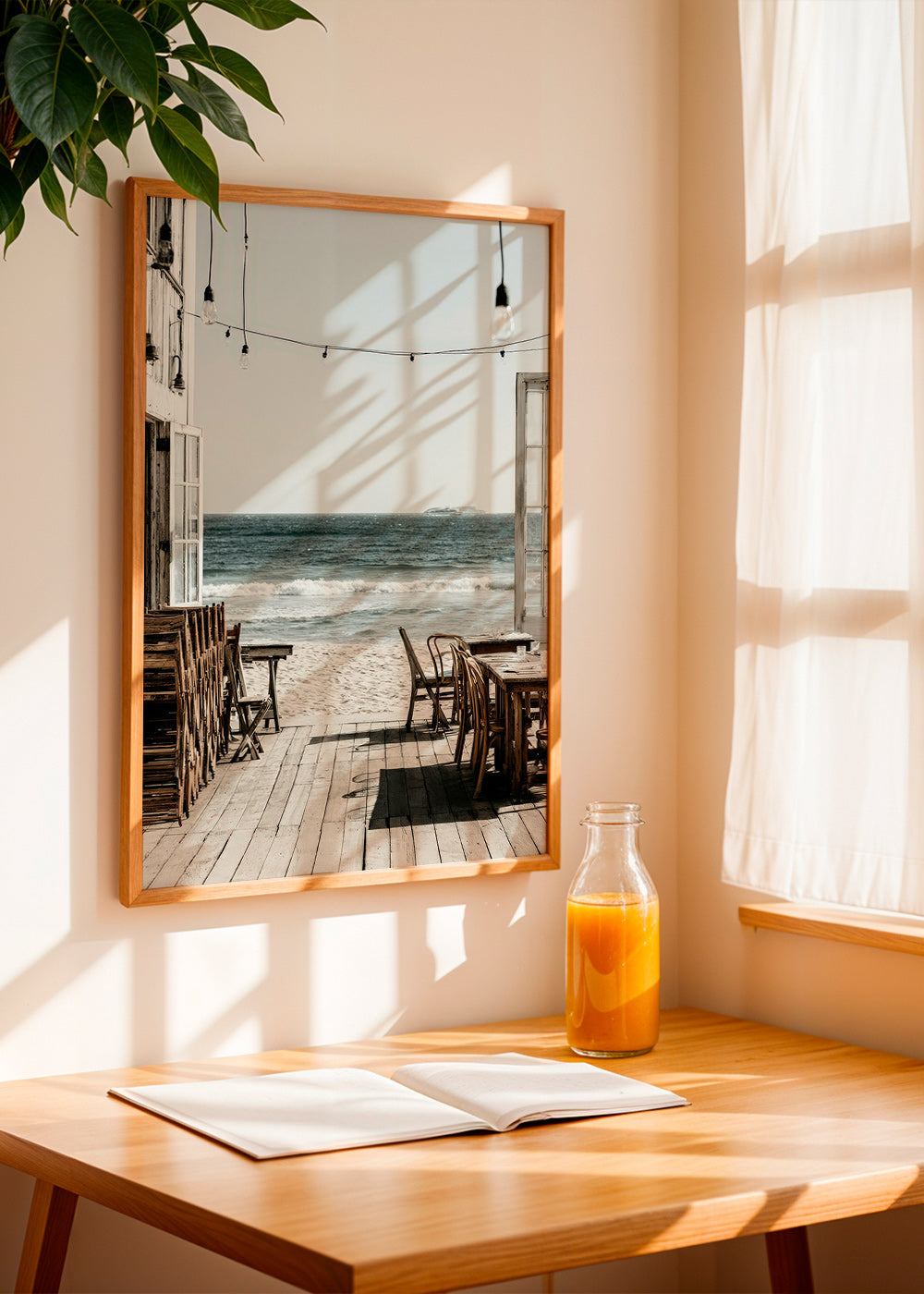 Landskabplakat åben terrasse