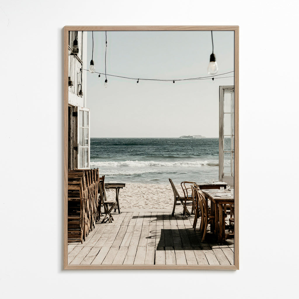 Landskabplakat åben terrasse