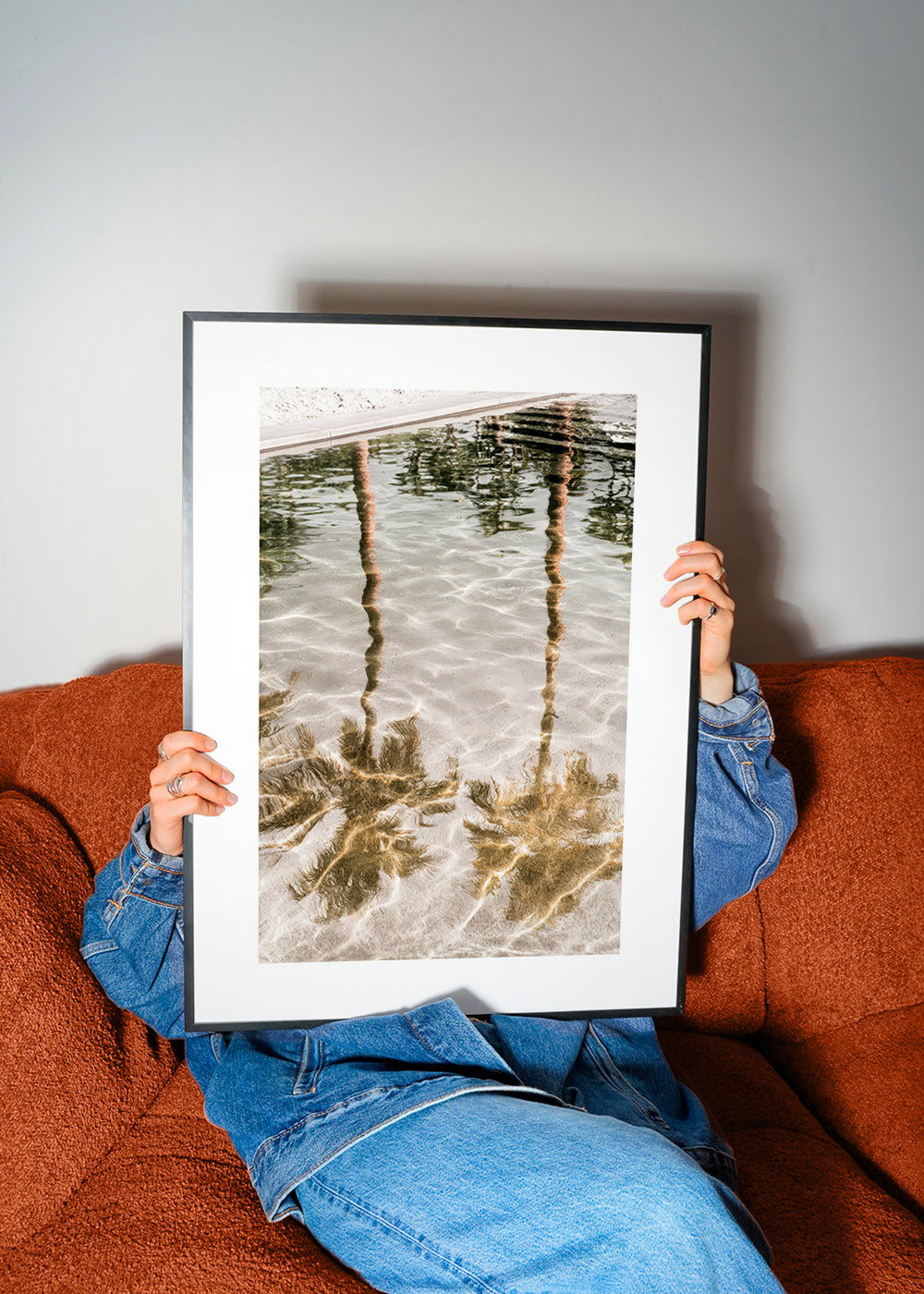 Køkkenkunst palmeafspejlinger
