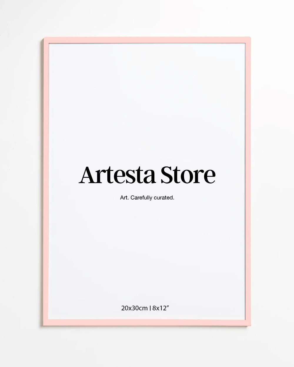 Ramme pastelrosa 20x30